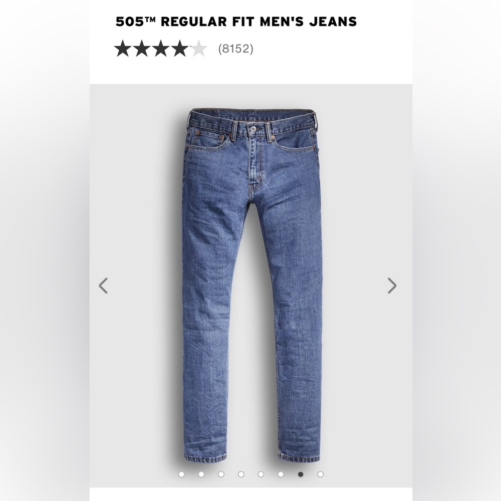 Levi's Classic - 505 Straight No Stretch